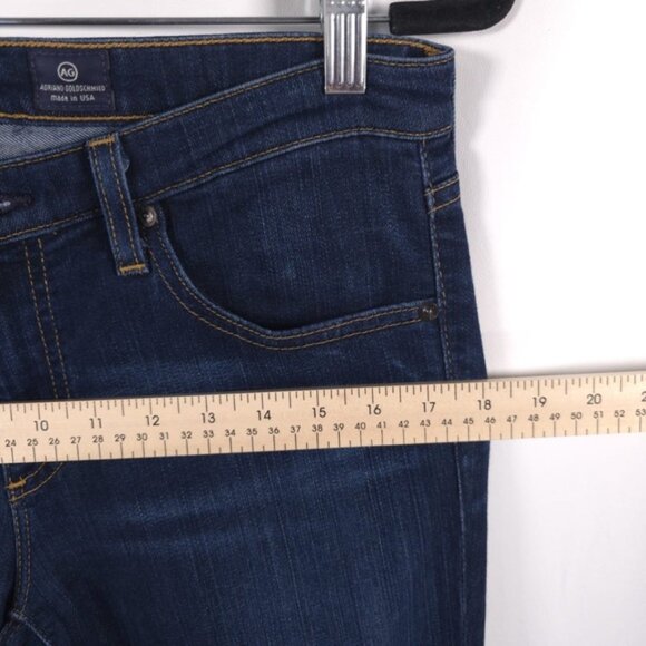 AG‎ ADRIANO GOLDSCHMIED Women’s THE STEVIE Slim Straight Jeans USA MADE Size 30R - Picture 9 of 14